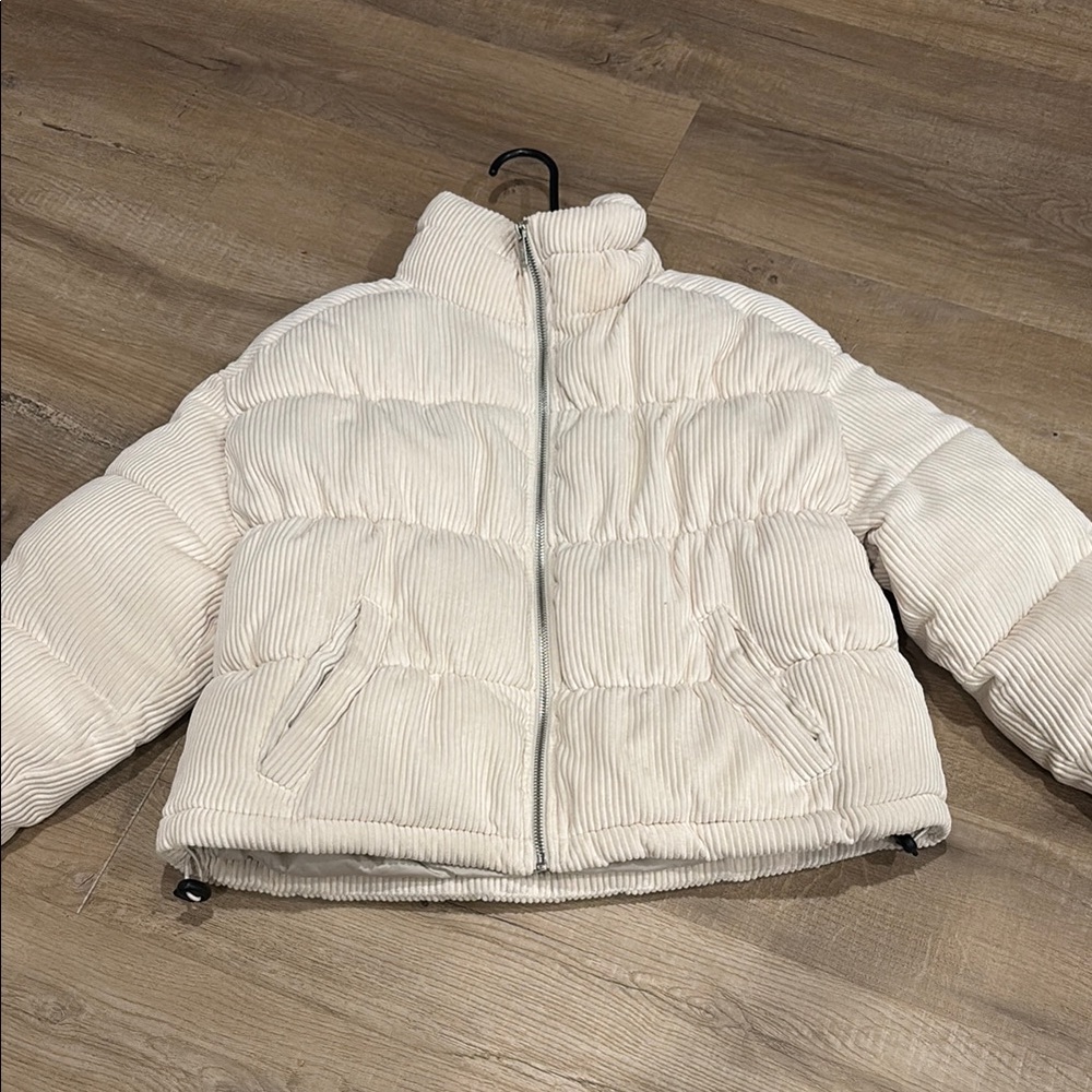 Cream Puffer Jacket